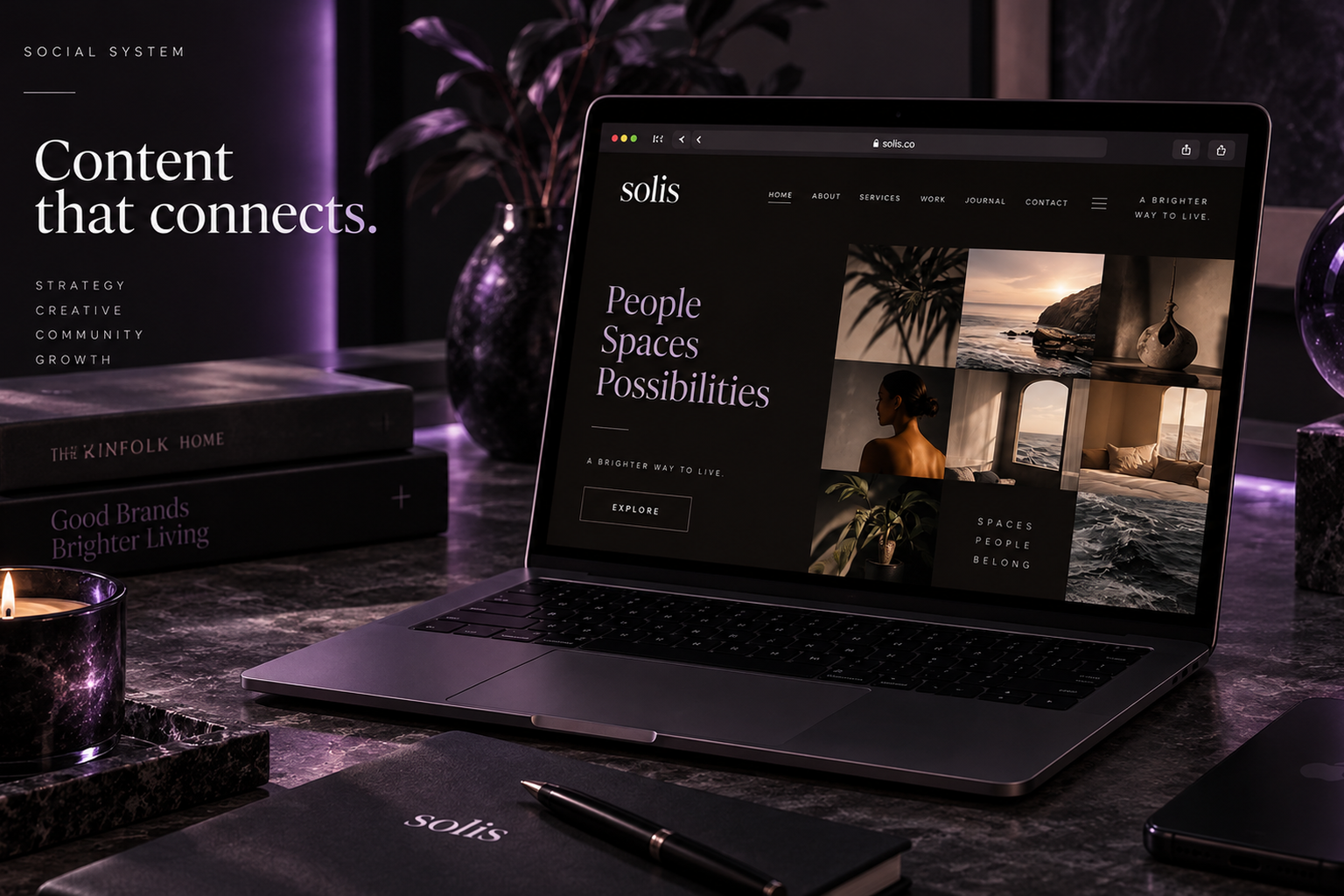 Editorial commerce concept visual 2 of 3